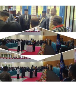 Prosesi Peresmian Pimpinan Dewan