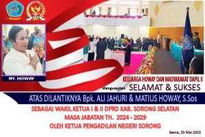 KELUARGA HOWAY BERSAMA MASYARAKAT DAPIL II